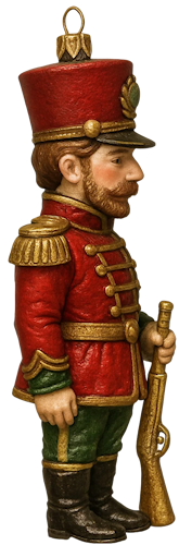 Soldier Christmas Ornament