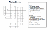 Recap Crossword