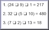 Missing Operations Worksheet