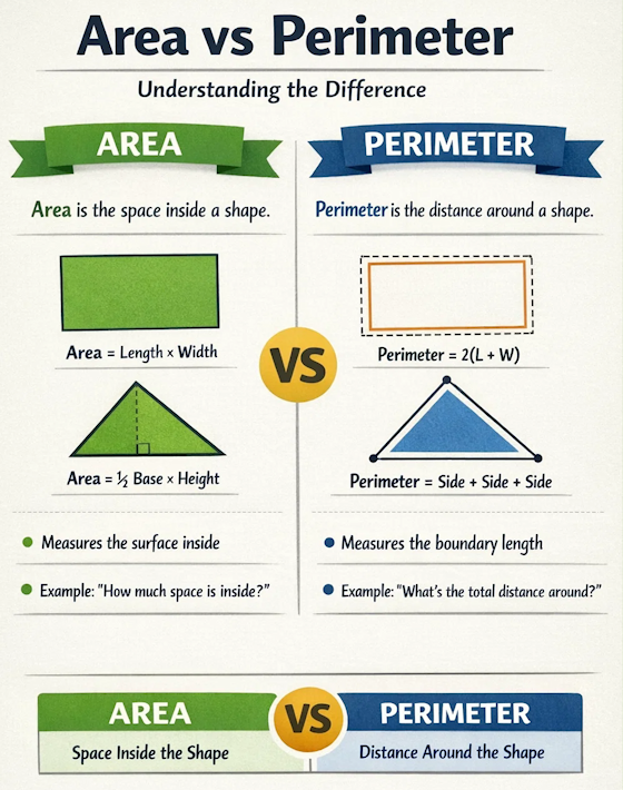 Area vs Perimeter