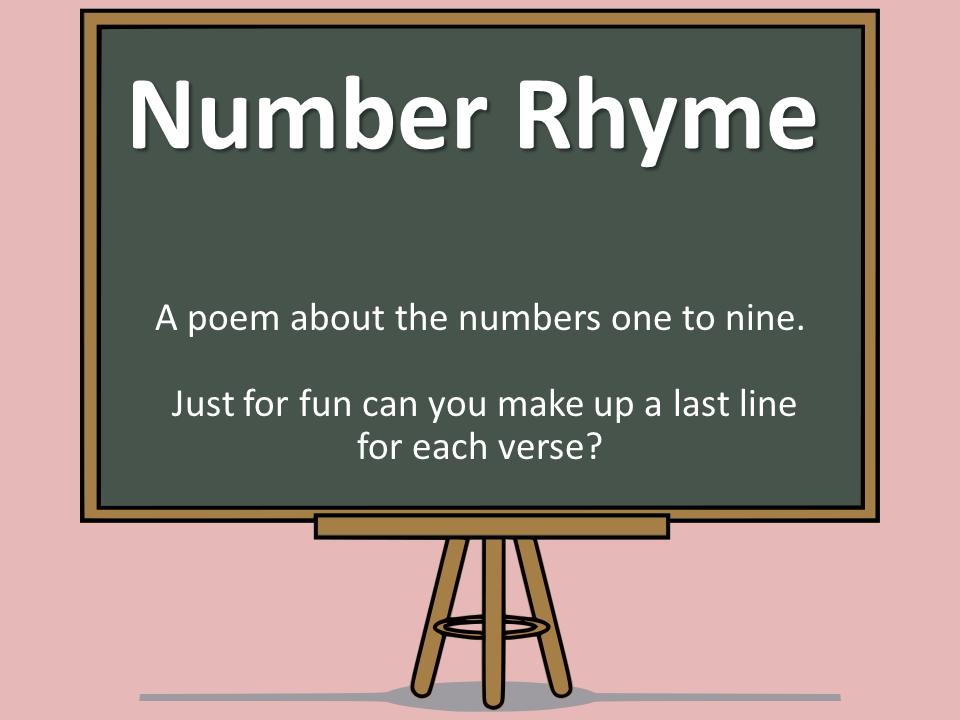 Number Rhyme