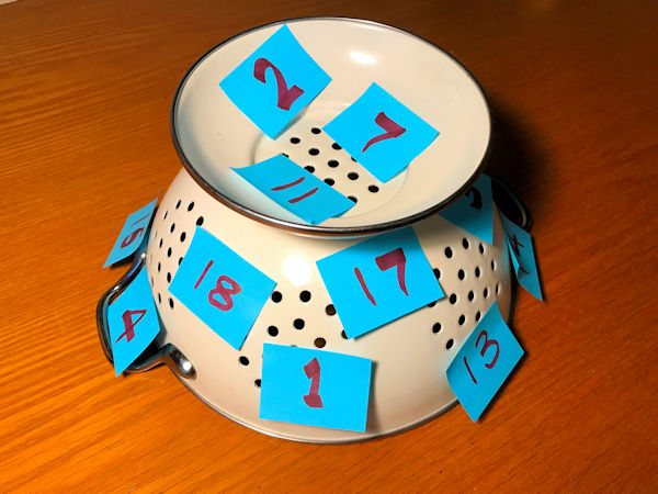 Advent Colander