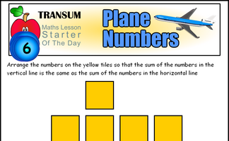 Plane Numbers