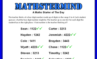 Mathster Mind