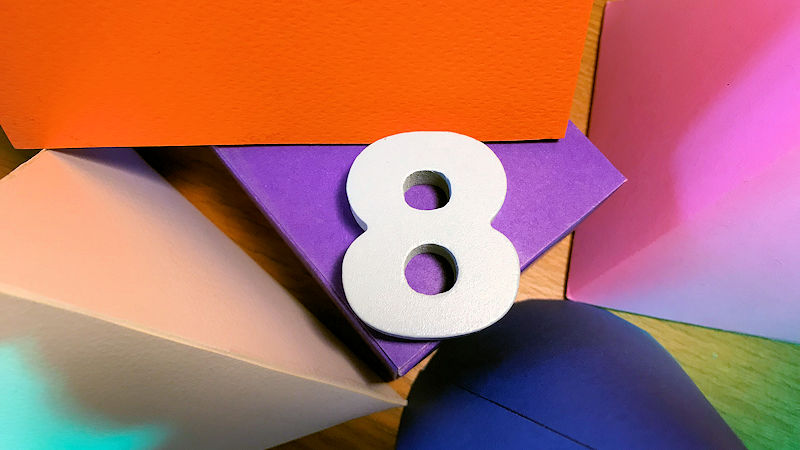 The number eight The number eight