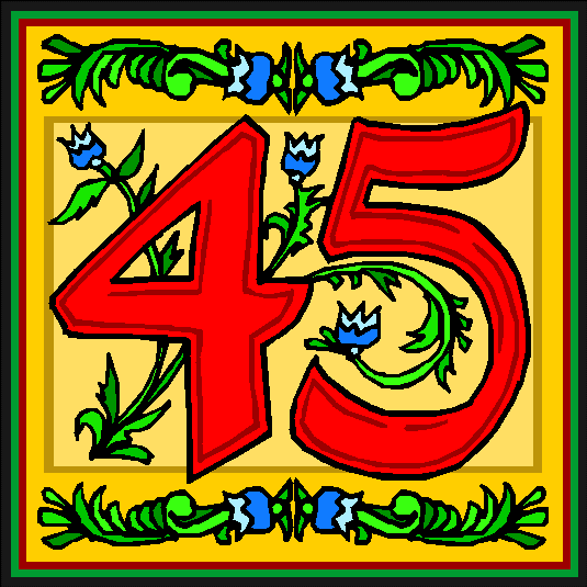 The Number 45